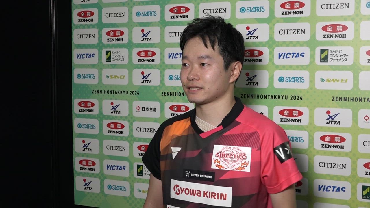 【全日本卓球】東京パラ五輪代表の岩渕幸洋は男子シングルス2回戦で敗退、「憧れていた舞台で試合ができたことを幸せに感じた」