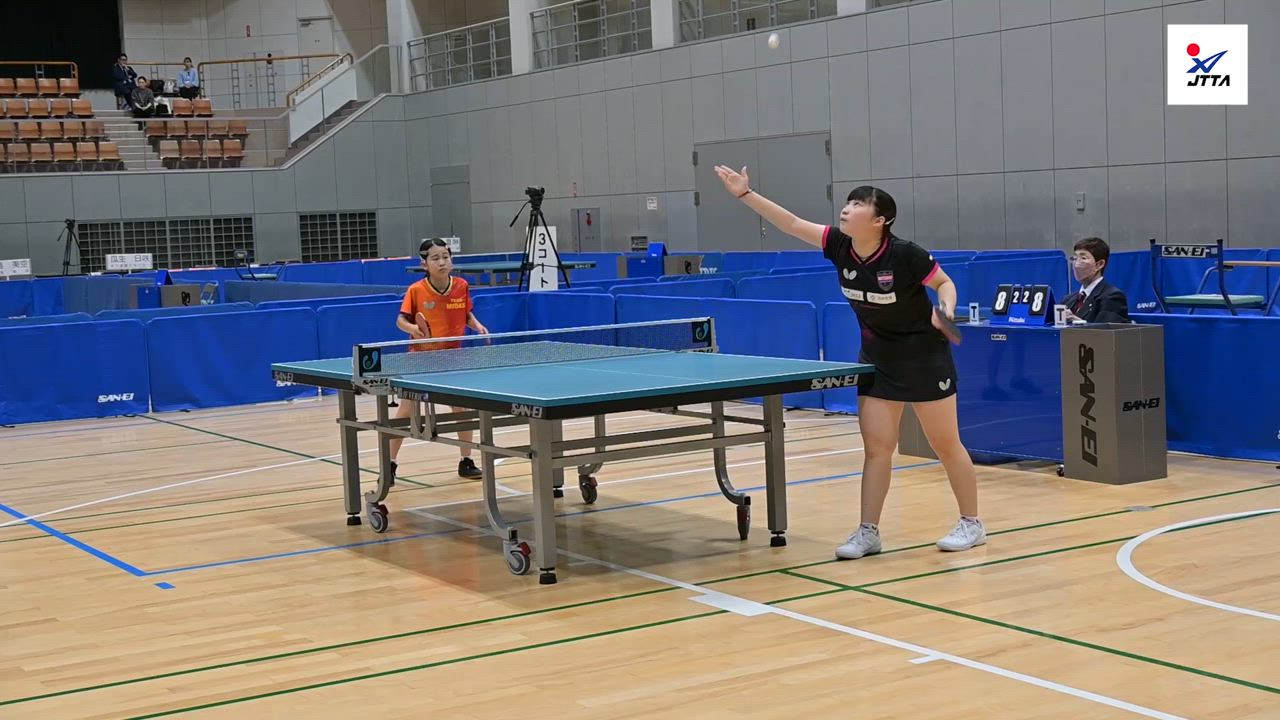 【女子U15第3試合ハイライト】伊藤友杏 vs 鈴木希華：スターツ杯『2025年アジアユース卓球選手権大会・世界ユース卓球選手権大会 U-15・U-18　女子日本代表選手選考会』
