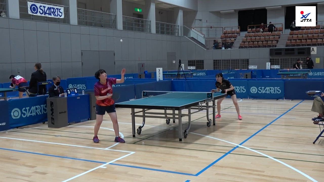 【女子U18第7試合ハイライト】渡会宥 vs 小塩悠菜：スターツ杯『2025年アジアユース卓球選手権大会・世界ユース卓球選手権大会 U-15・U-18　女子日本代表選手選考会』