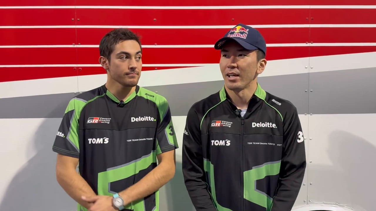 [Interview] #37 TGR TEAM Deloitte TOM’S 笹原右京 / ジュリアーノ・アレジ [SUPER GT Rd.8 MOTEGI 決勝]