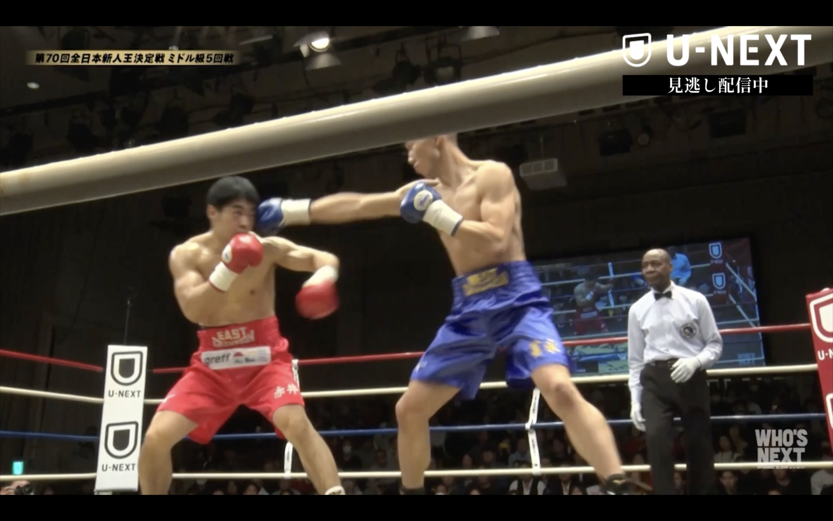 動画】【ボクシング】赤井英和Jr. 英五郎をレフェリーストップ