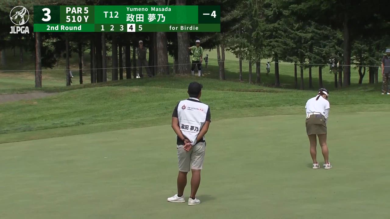 【女子ゴルフ】地元・北海道で躍動！政田夢乃のプレーにギャラリーも沸いた！＜ミネベアミツミ レディス 北海道新聞カップ＞