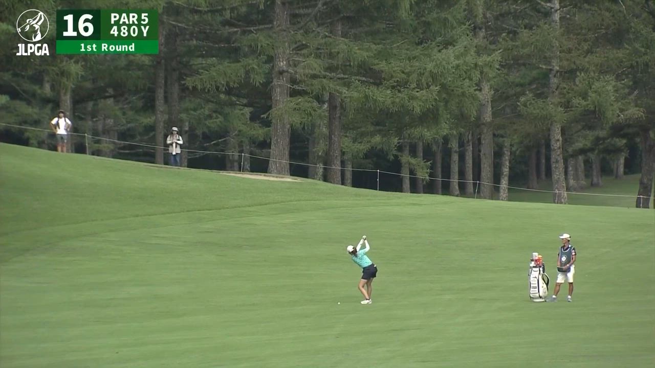 【女子ゴルフ】ピンそばピタリの2オンからイーグル！神谷そらの魅力を凝縮した一打！＜NEC軽井沢72ゴルフトーナメント＞
