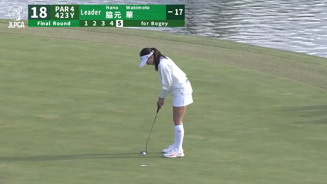 【女子ゴルフ】プロ8年目でつかんだ待望の勝利！脇元華が逆転でJLPGAツアー初優勝！ ＜第41回伊藤園レディスゴルフトーナメント＞
