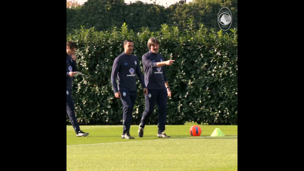 新監督パッラディーノの練習初日【アタランタBC】