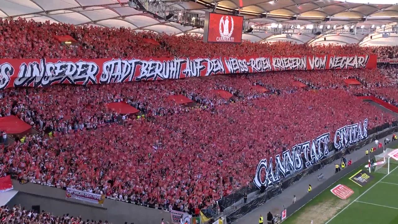 ホーム最終戦でサポーターが壮大なコレオを披露【VfBシュトゥットガルト】