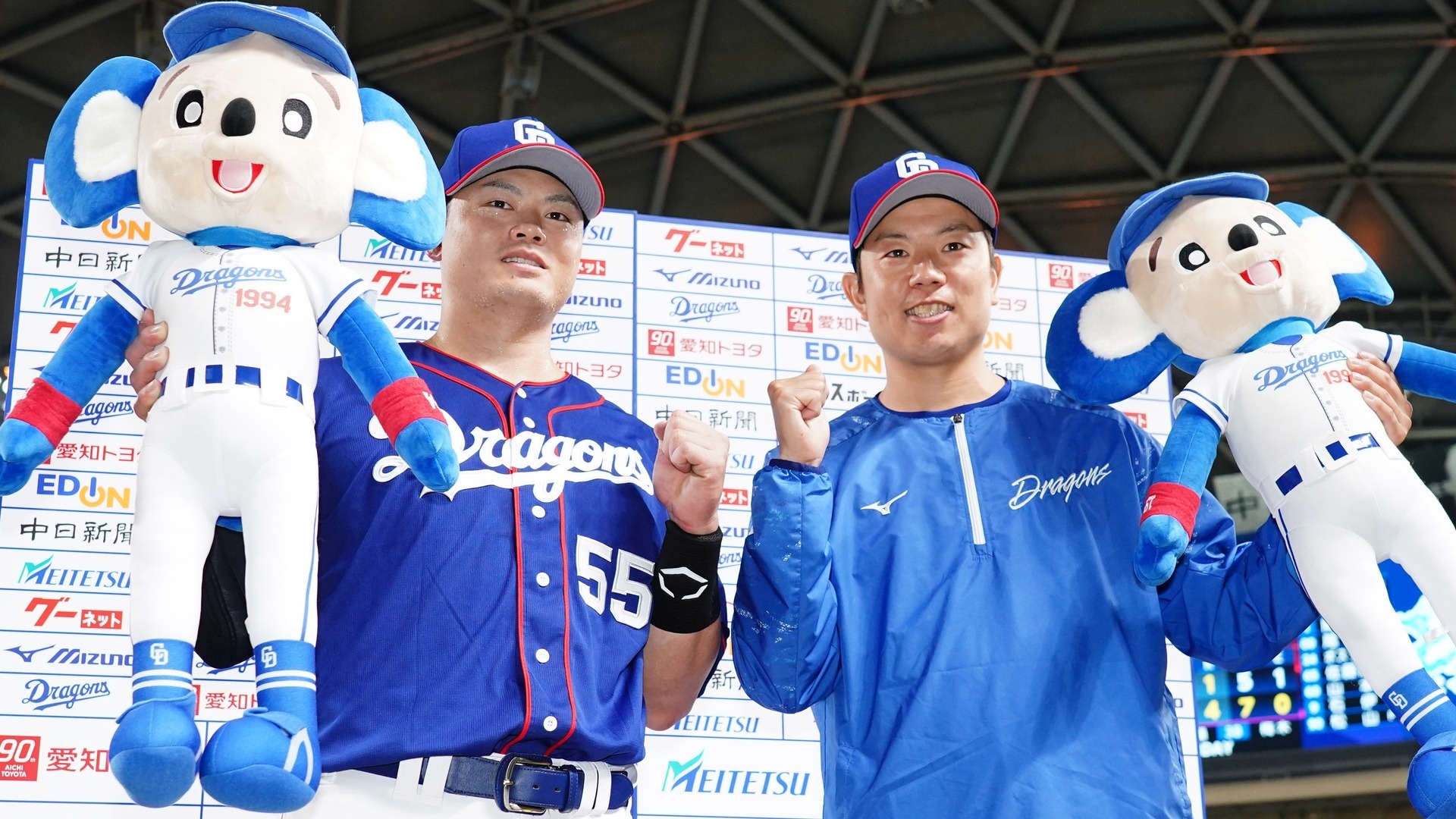 2025/6/22 中日 vs 北海道日本ハム ヒーローインタビュー「with Dragons」