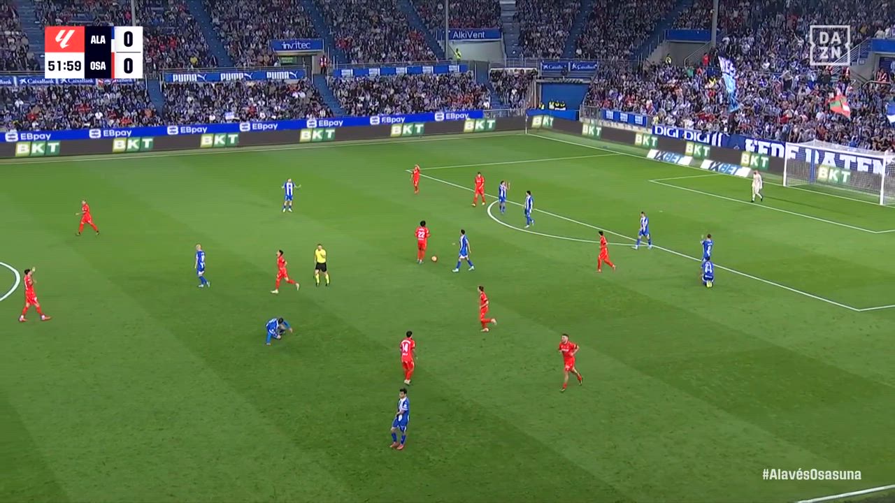 【ラ・リーガ第38節】 アラベス vs   オサスナ