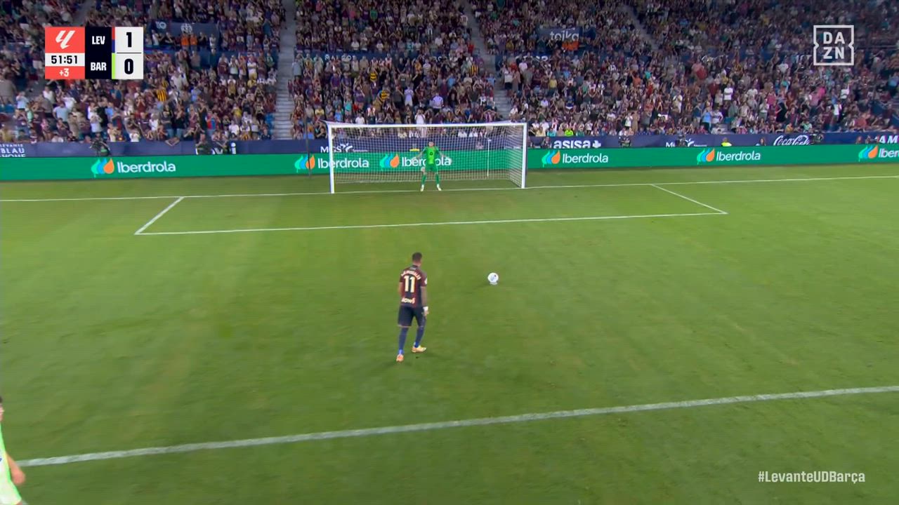 【ラ・リーガ第2節】  レバンテUD vs FCバルセロナ