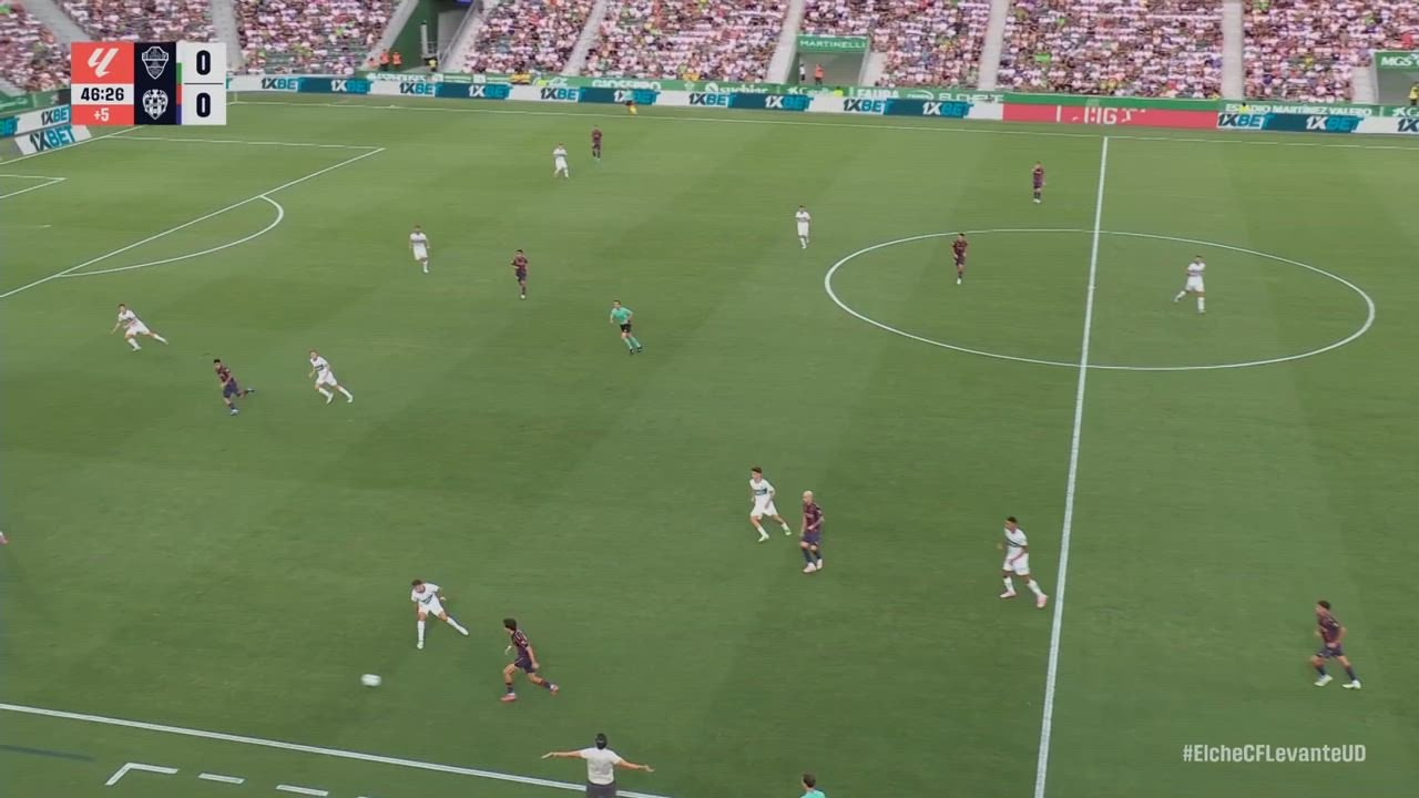 【ラ・リーガ第3節】 エルチェ vs レバンテ