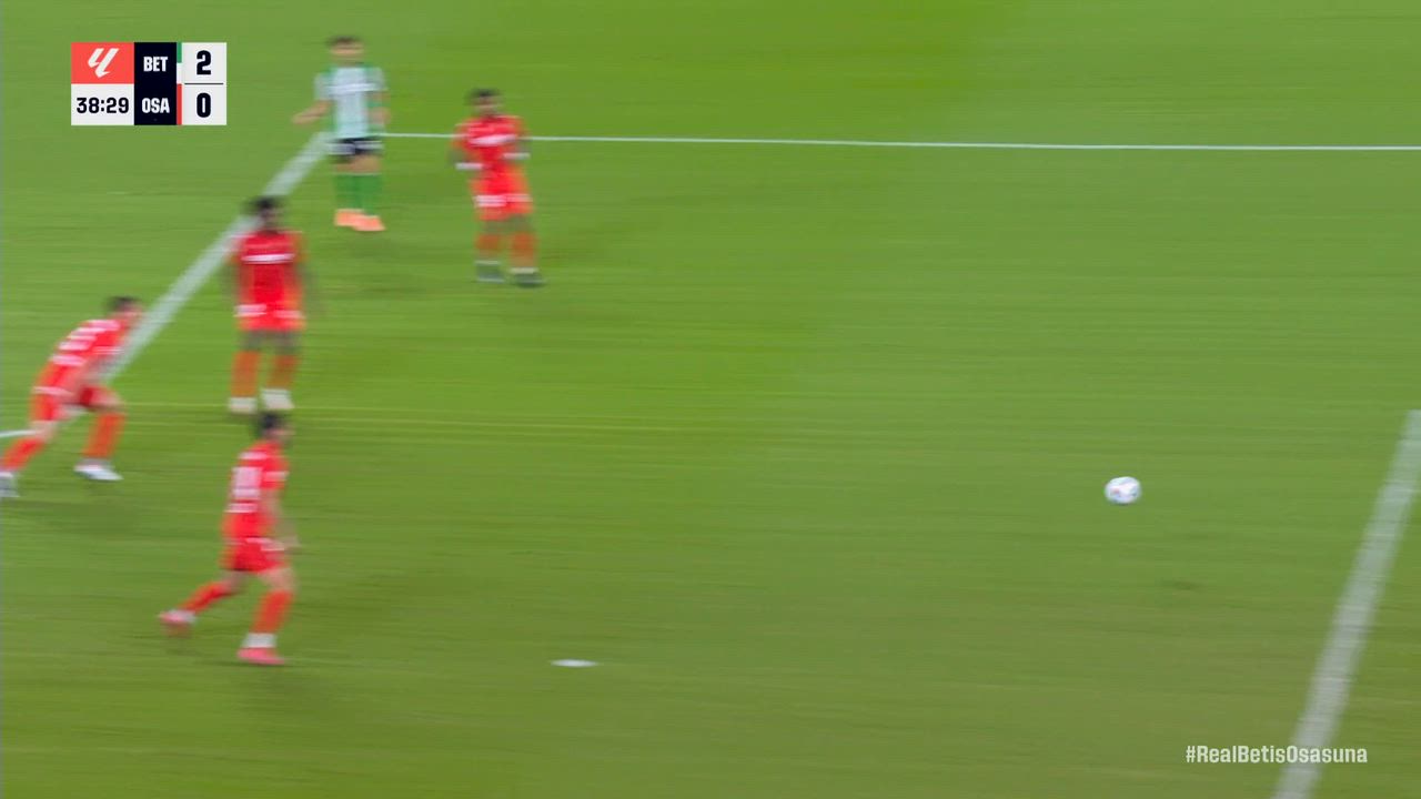 【ラ・リーガ第7節】べティス vs  オサスナ