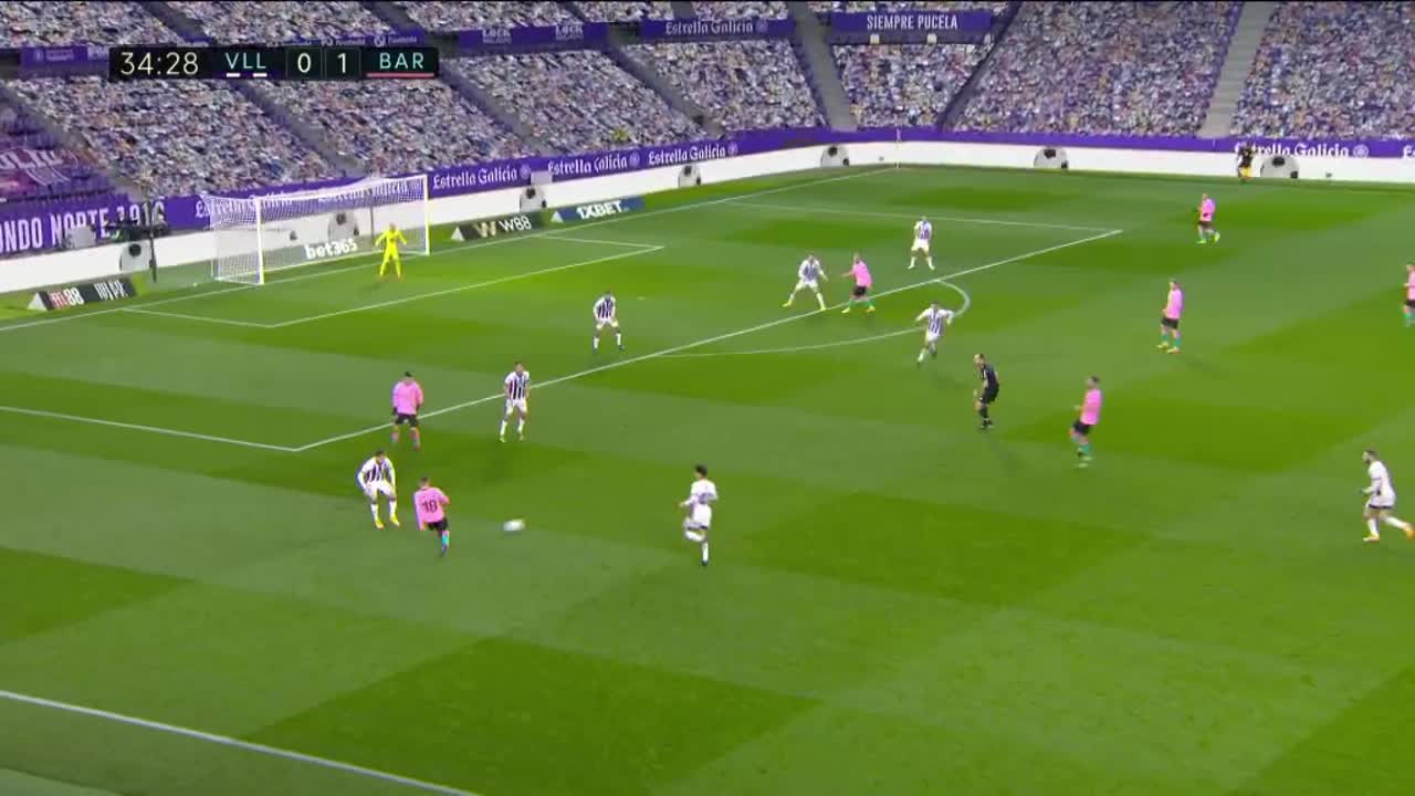 動画 ラ リーガ 第15節レアル バリャドリッドvsfcバルセロナ ハイライト スポーツナビ Dazn