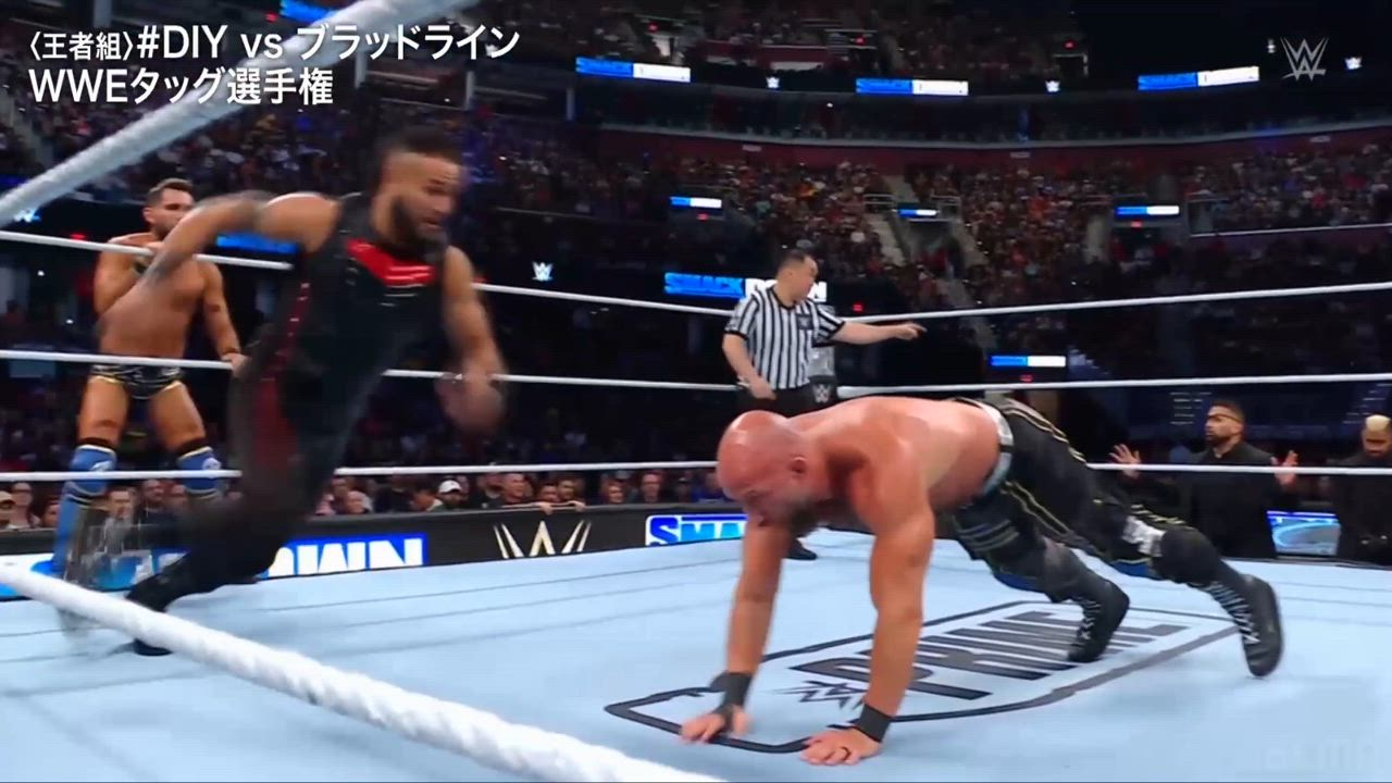 動画】日本で活躍したタマ・トンガがWWEタッグ王座に挑戦‼️WWE
