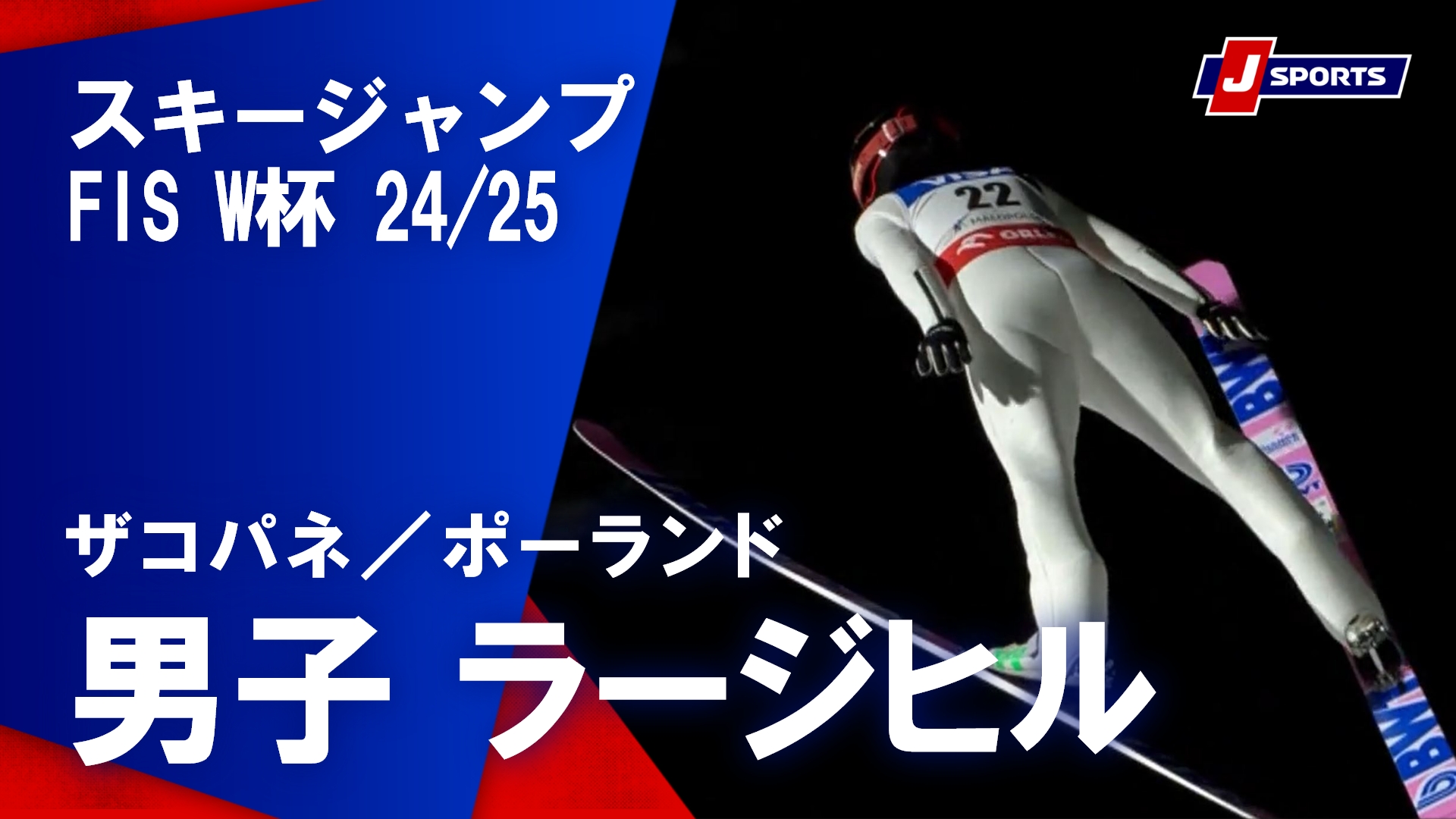 【男子 ハイライト】スキージャンプ FIS ワールドカップ 2024/25 ラージヒル（1月19日）