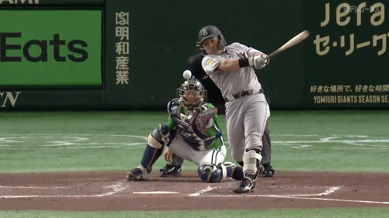 5/25【巨人vsヤクルト】2回裏 浅野 先制2点タイムリー!!