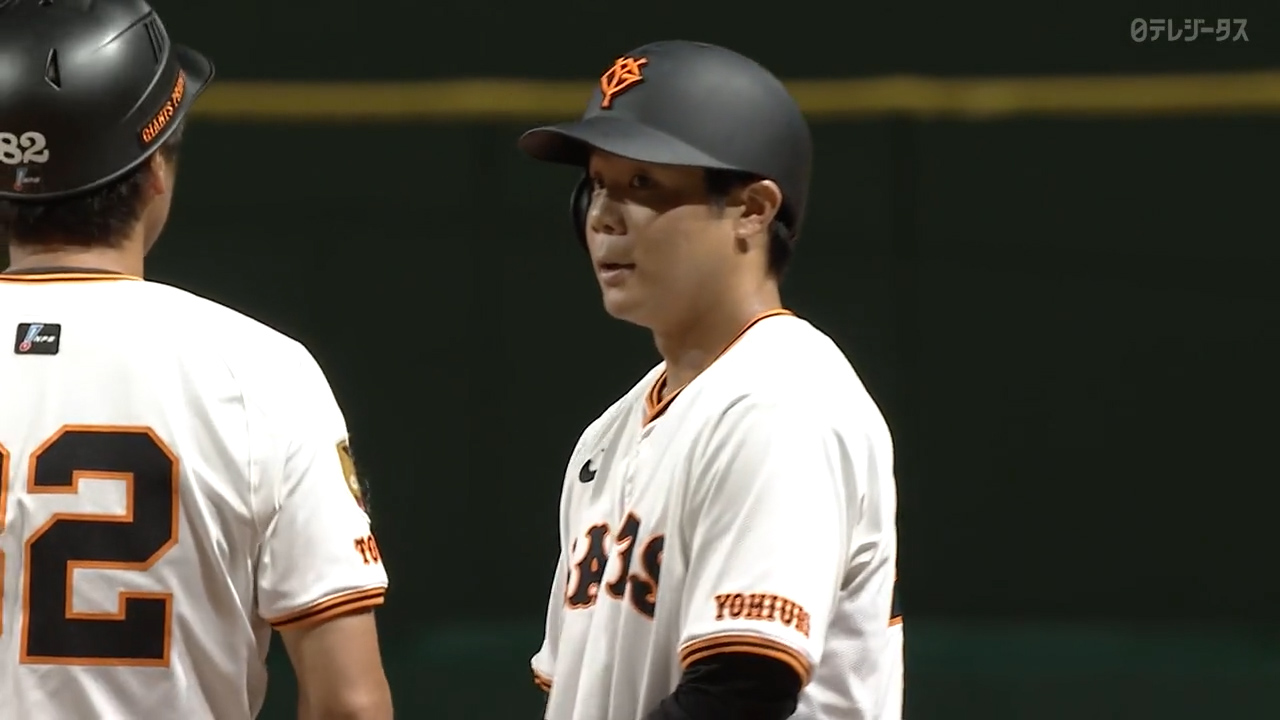 6/25【二軍 巨人vsDeNA】8回裏 佐々木の2点タイムリーヒット！