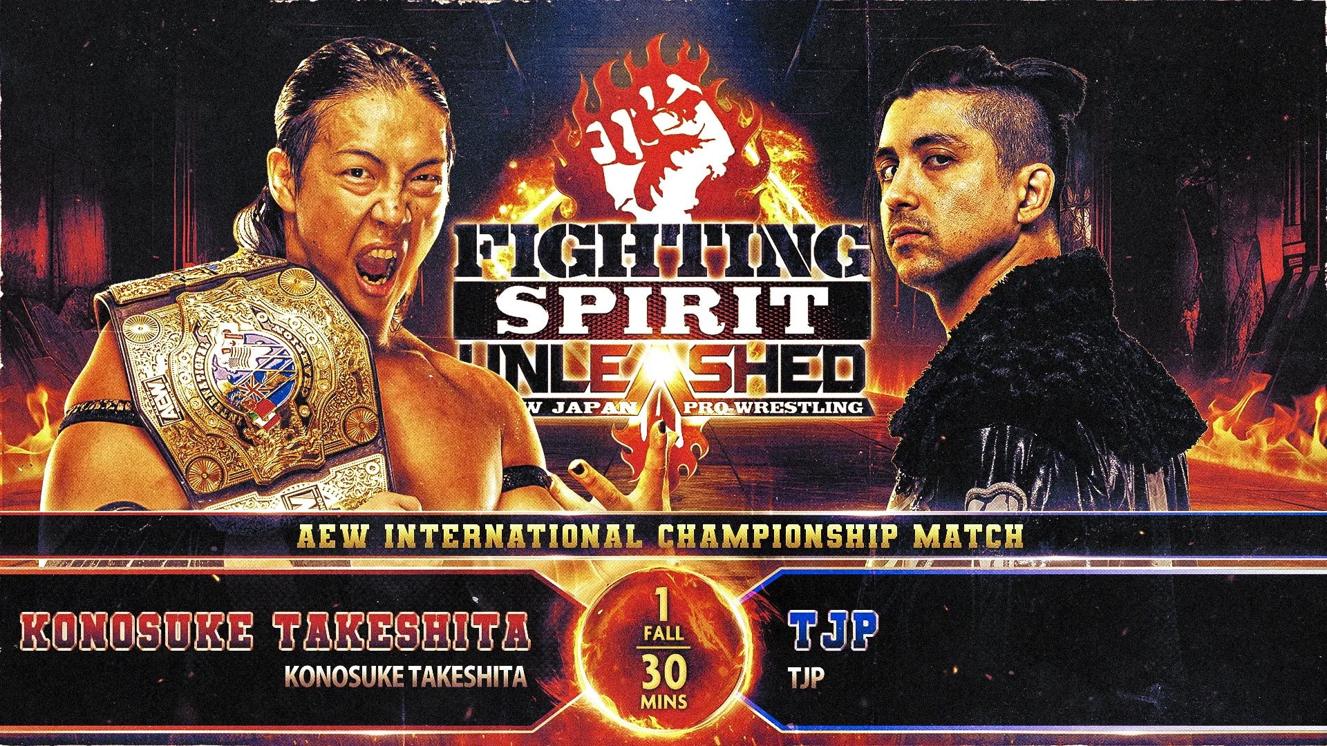 【新日本プロレス】第9試合 結果速報！2024年11月9日『Fighting Spirit Unleashed 2024』 アメリカ・Lowell Memorial Auditorium（マサチューセッツ州）大会