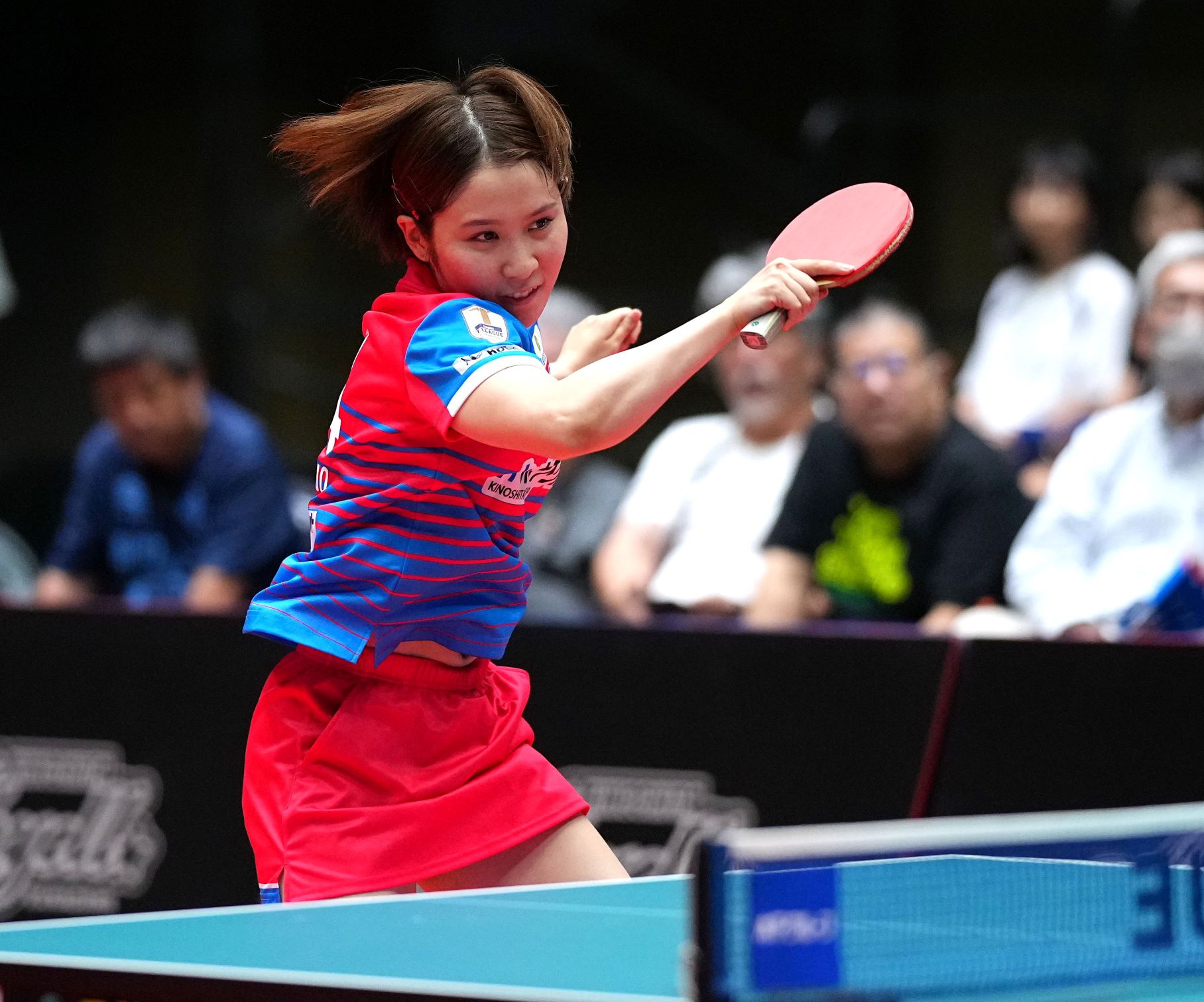 エポック ワン 【張本美和】チームの勝利を確定させるストレート勝利 25.2.8 17歳・張本美和 2大会連続の二冠達成！長﨑美柚との日本人対決を