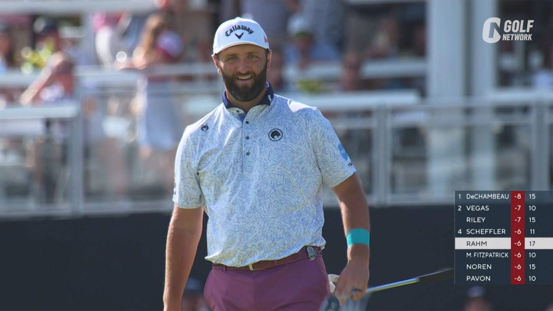 【全米プロ25】ジョン・ラームは7バーディで「67」　5打差5位にジャンプアップ