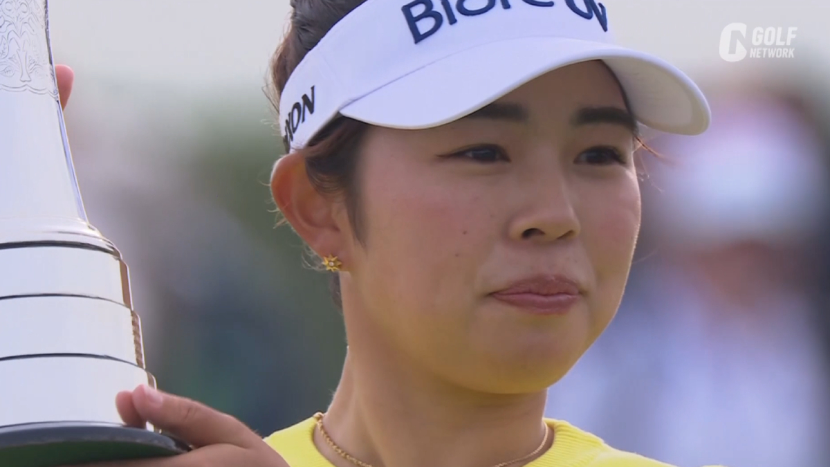 【AIG女子25】山下美夢有、全英制覇で日本勢6人目のメジャー王者に！　13番はピンチになるも見事なパーセーブ