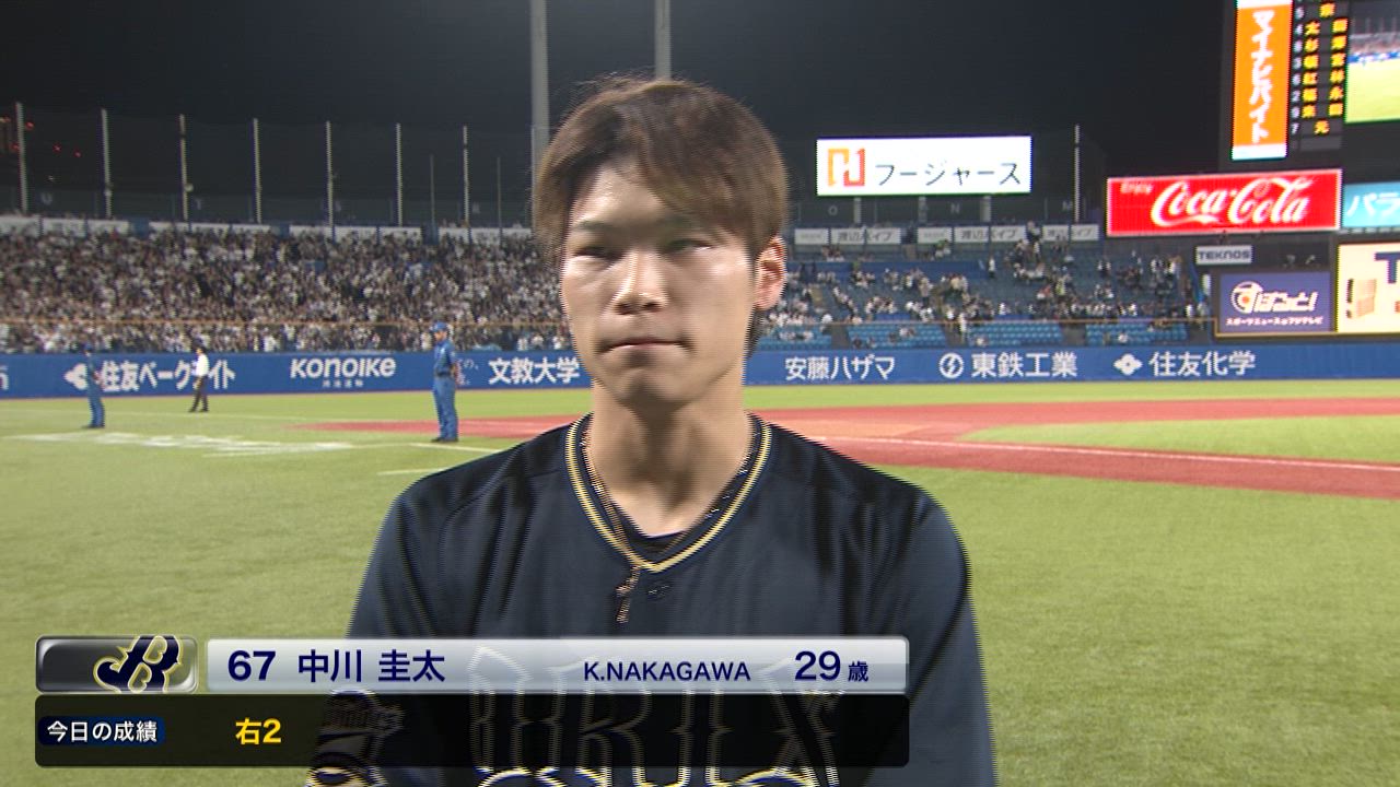 6/20 ヤクルトvsオリックス ヒーローインタビュー