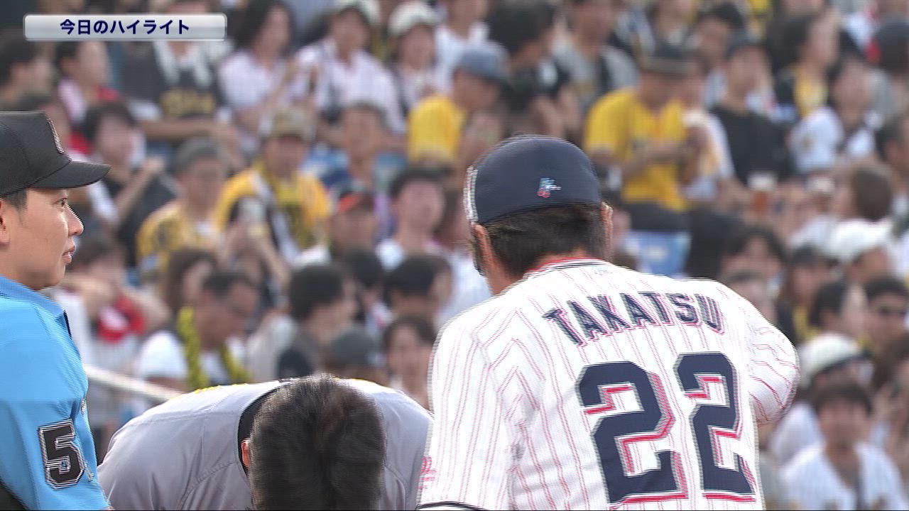 8/2 ヤクルトvs阪神 ハイライト