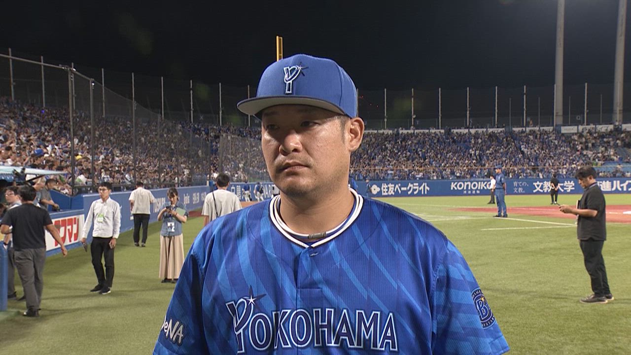 8/13 ヤクルトvs横浜DeNA ヒーローインタビュー