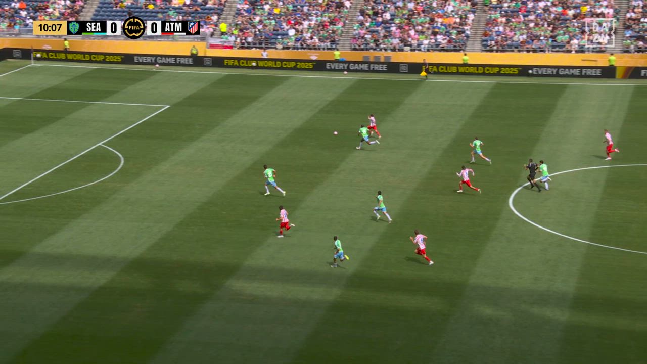 【クラブW杯 第2節】シアトル vs A・マドリード  ハイライト