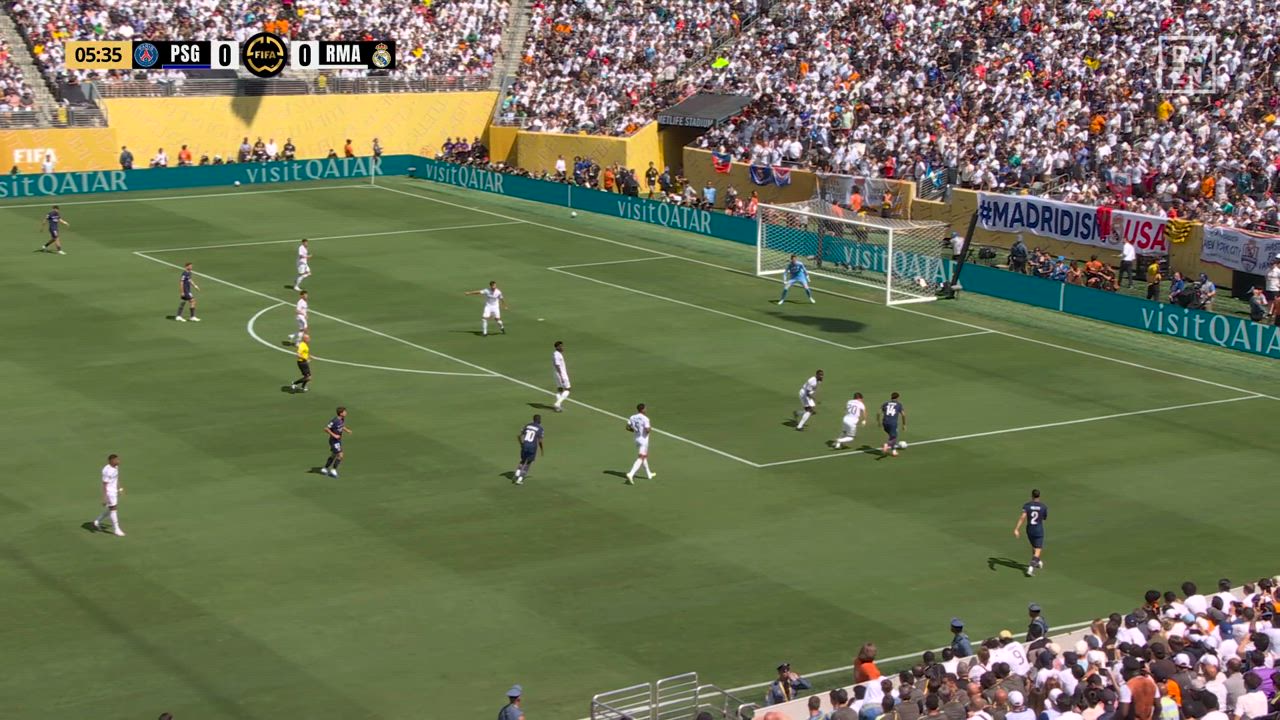 【クラブW杯 準決勝】パリSG vs  レアル・マドリード ハイライト