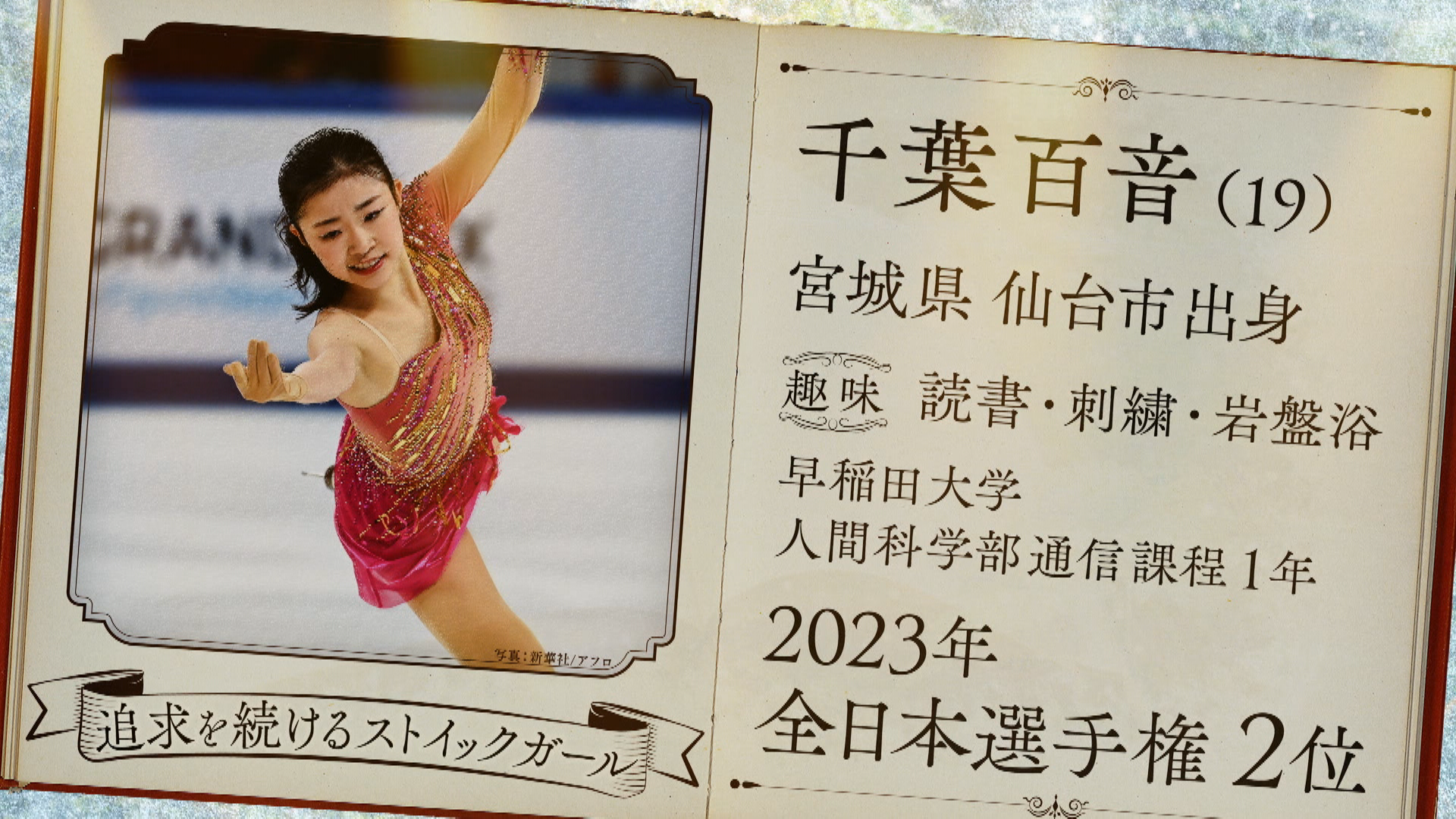 ☆☆本田真凜の全日本フィギュア辞典☆☆千葉百音選手【全日本フィギュア選手権2024】