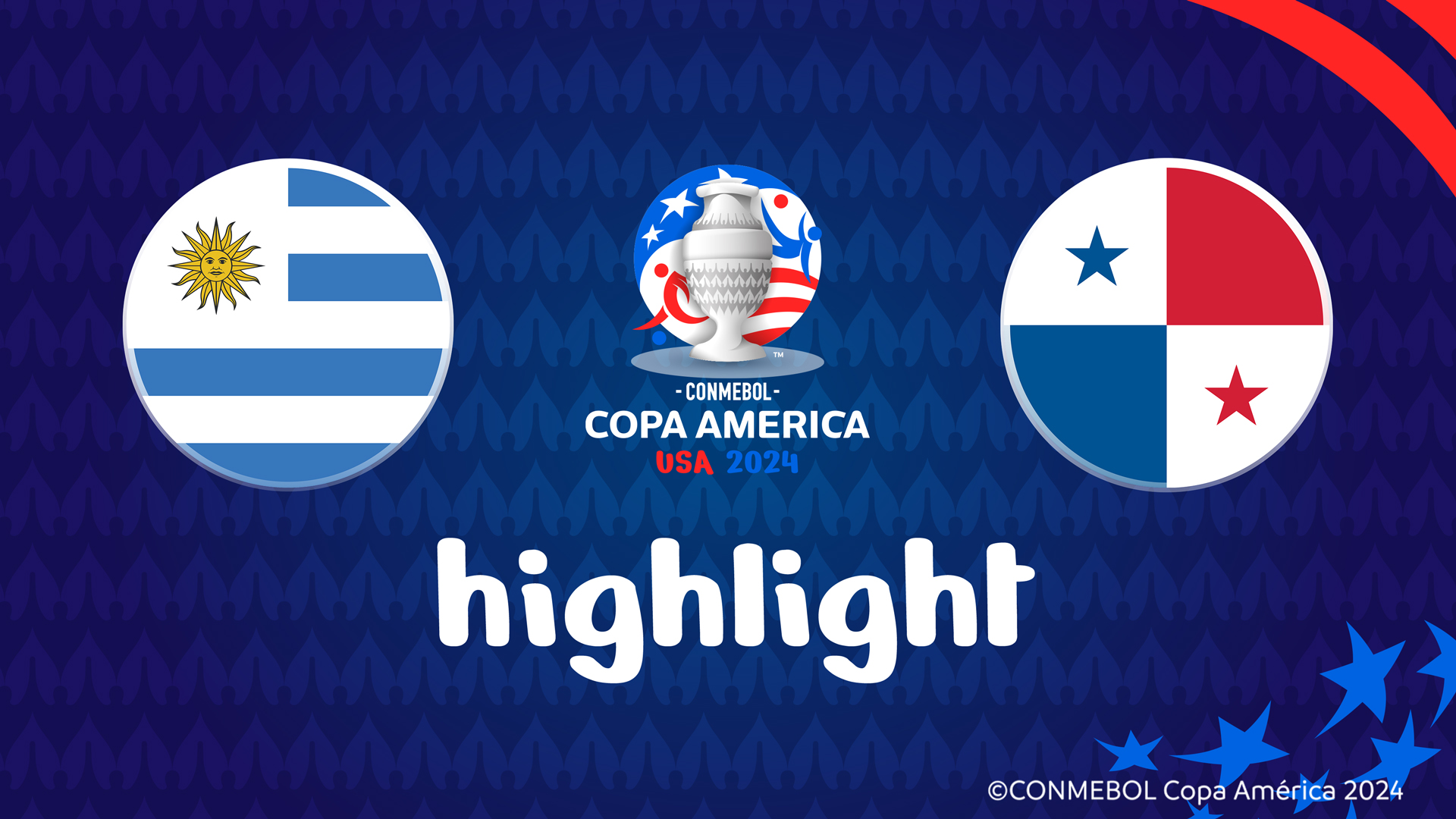 【公式ハイライト】ウルグアイ vs. パナマ | グループステージ | CONMEBOL コパ・アメリカ USA 2024