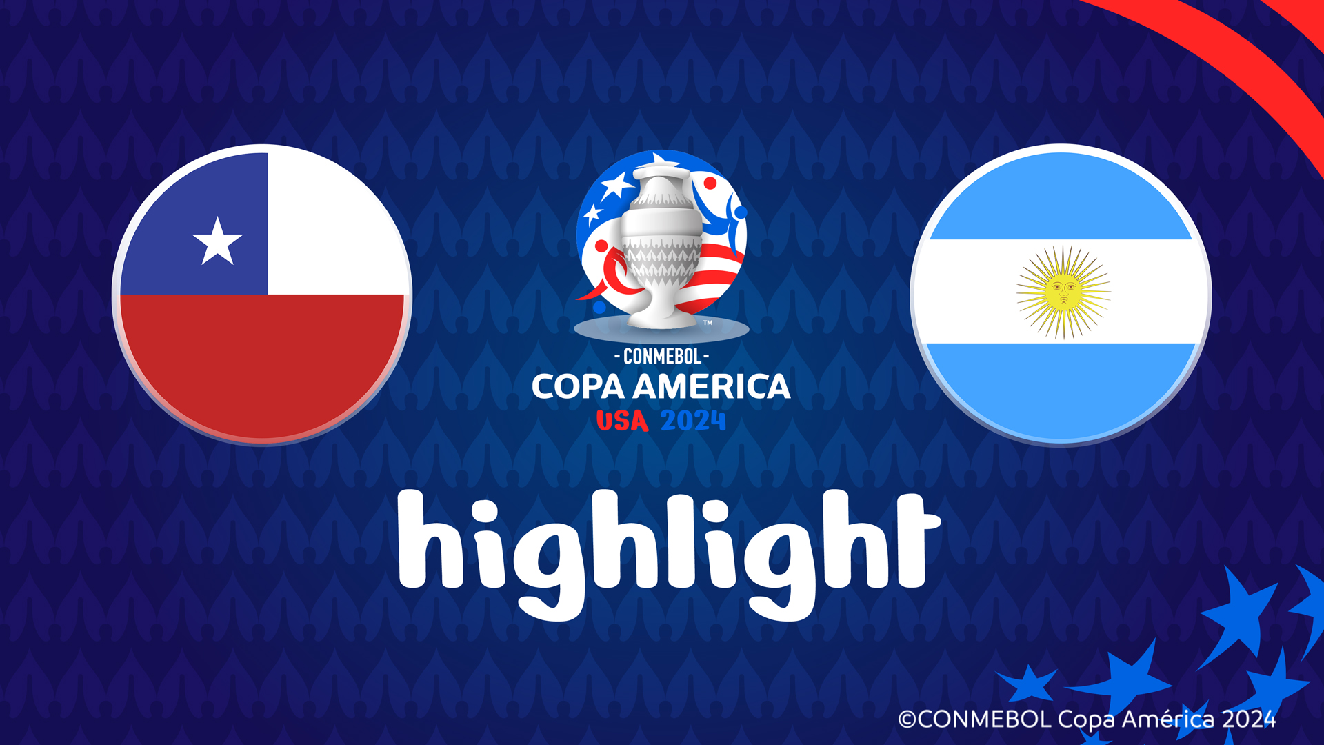 【公式ハイライト】チリ vs. アルゼンチン | グループステージ | CONMEBOL コパ・アメリカ USA 2024