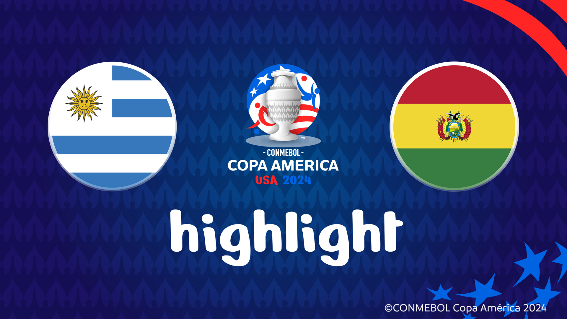 【公式ハイライト】ウルグアイ vs. ボリビア | グループステージ | CONMEBOL コパ・アメリカ USA 2024