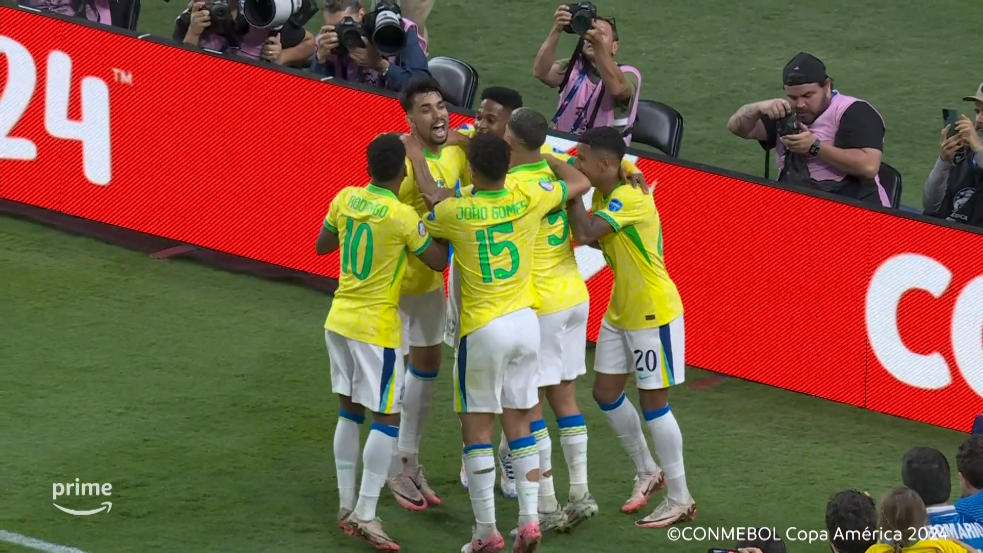 パケタのPKで、ブラジル4点目！ブラジルの猛攻が止まらない！【コパ・アメリカ 2024】パラグアイ vs. ブラジル | グループステージ |