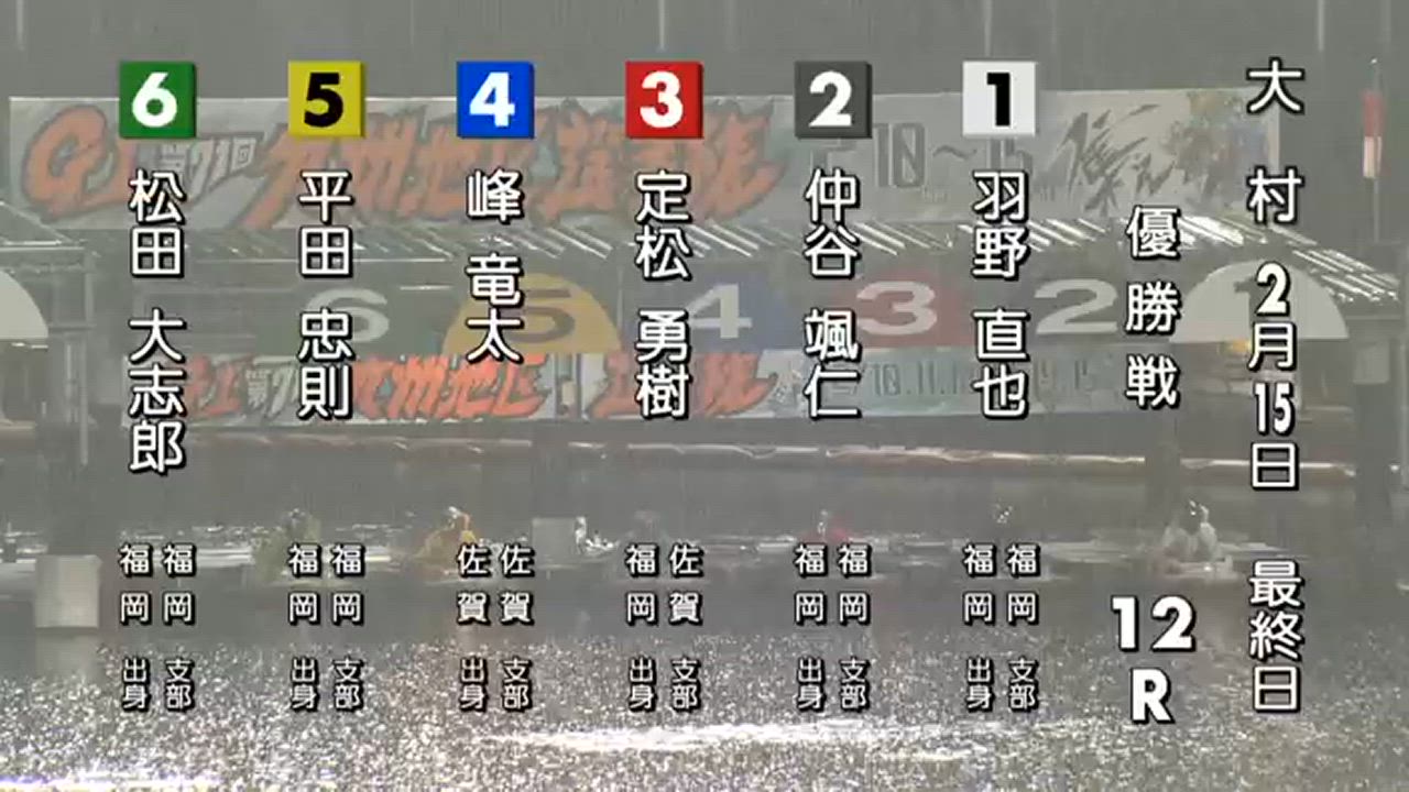 ボートレース大村　G1第71回九州地区選手権