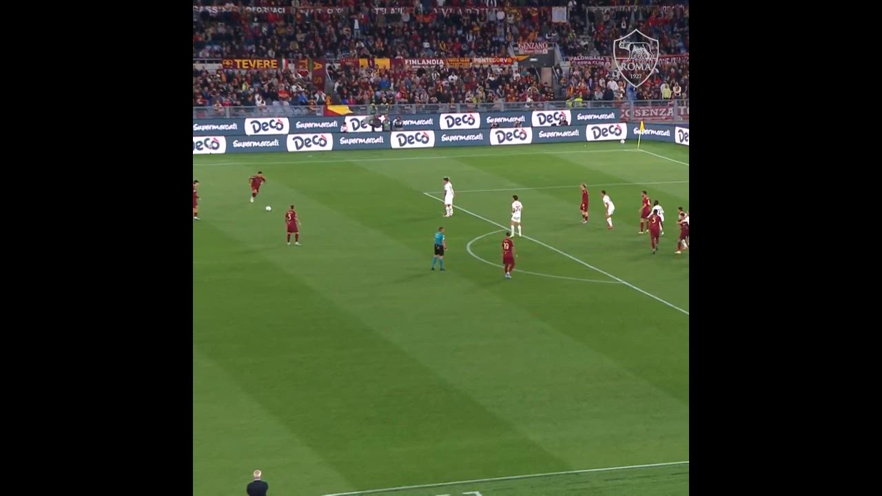 衝撃すぎるW杯王者の長距離フリーキック弾がえげつない！【ASローマ】
