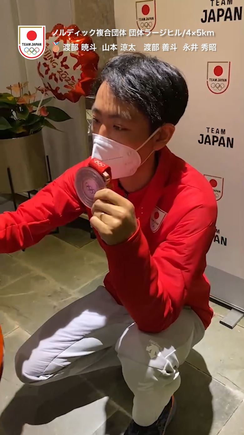 【北京2022オリンピック】ノルディック複合チーム | TEAM JAPAN Behind the Scenes