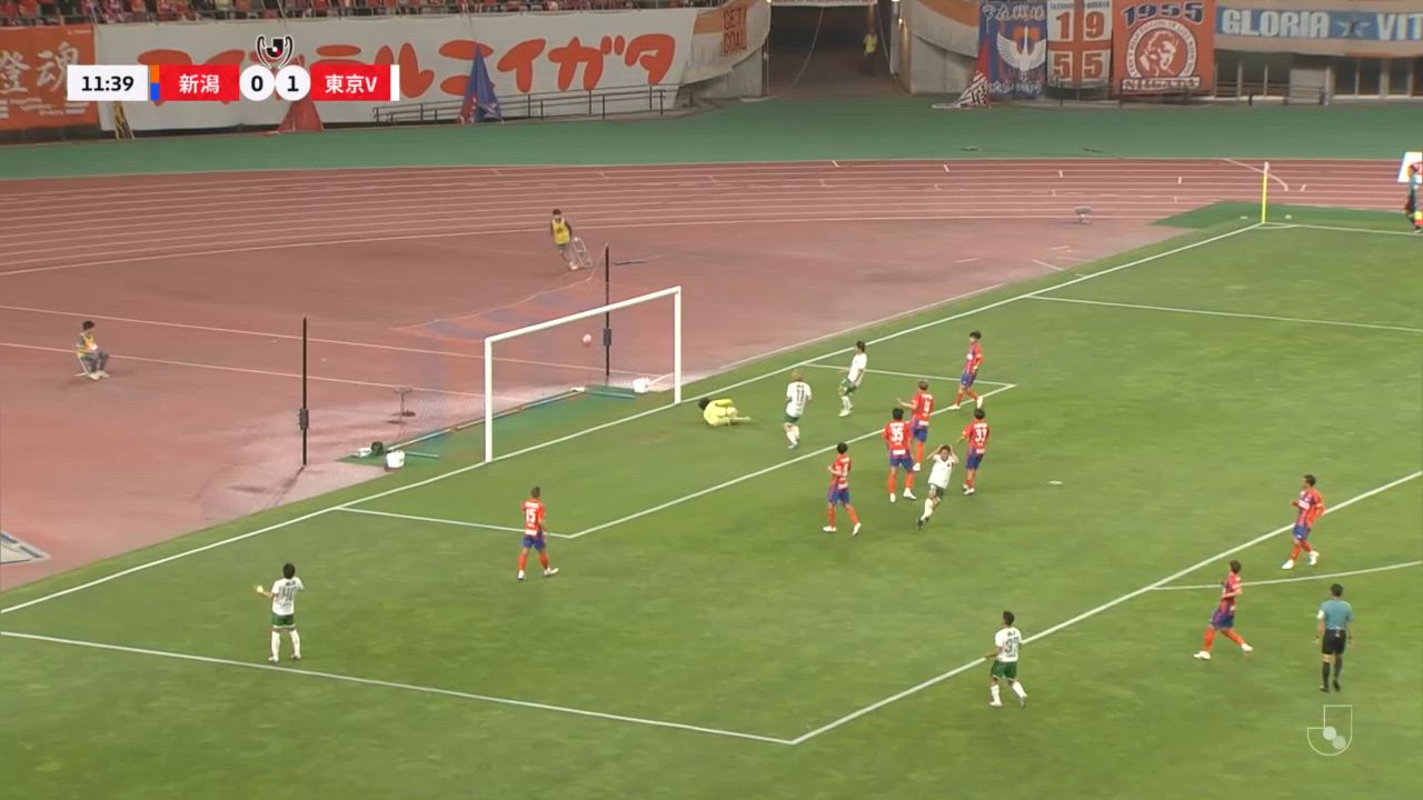 2025YBCルヴァンカップ【1stラウンド 3回戦】新潟 vs 東京V ダイジェスト