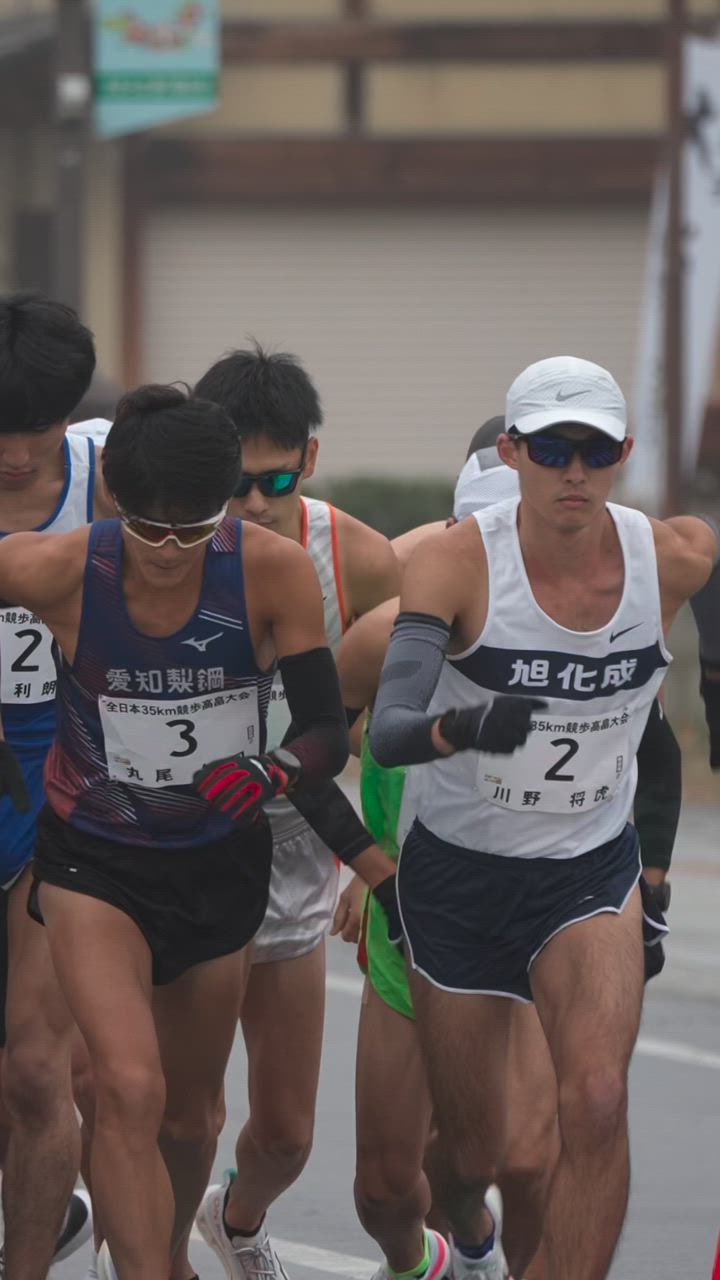 初の世界記録で東京世界陸上を決めた！世界陸上銀＆銅メダリスト川野将虎【日本選手権35km競歩／高畠競歩】