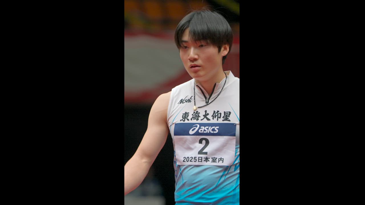 男子60mを高校生の西岡尚輝が桐生祥秀に並ぶU20日本タイ記録で制す【日本選手権室内】