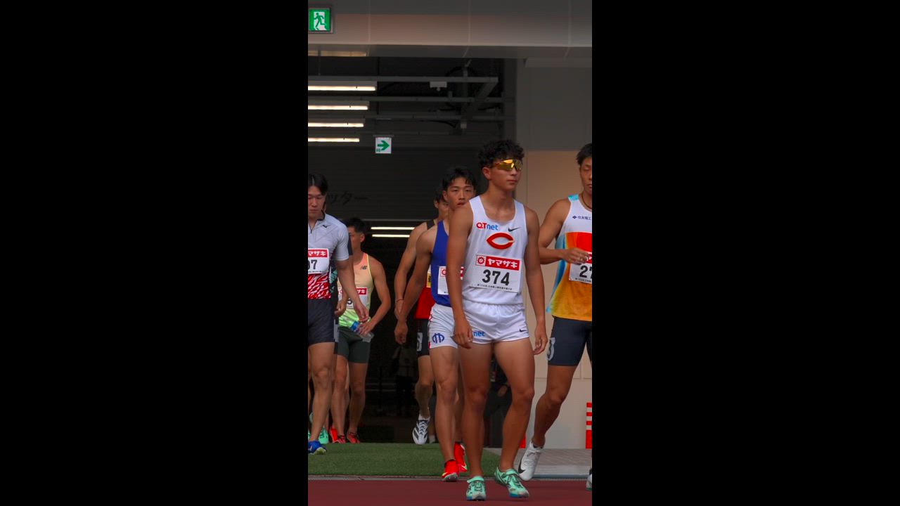 男子200m鵜澤飛羽 が自己ベストタイ記録でV3達成！「東京2025世界陸上」日本代表内定【陸上日本選手権】