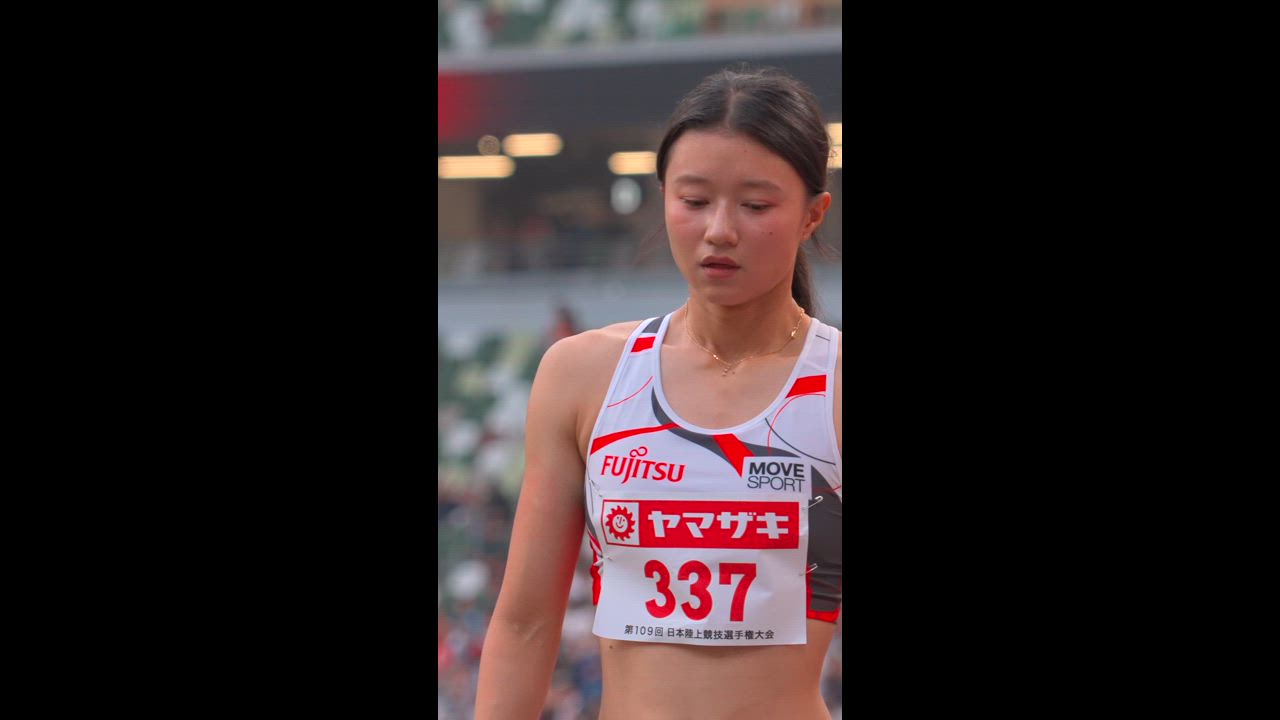 大接戦の女子100mハードル、田中佑美が2位との差0.003秒で制し初優勝【陸上日本選手権】