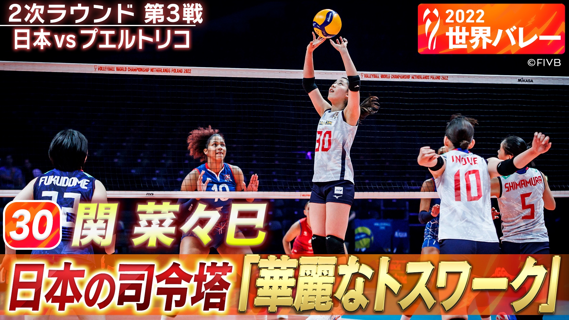 【動画】【高速バレーを操る司令塔