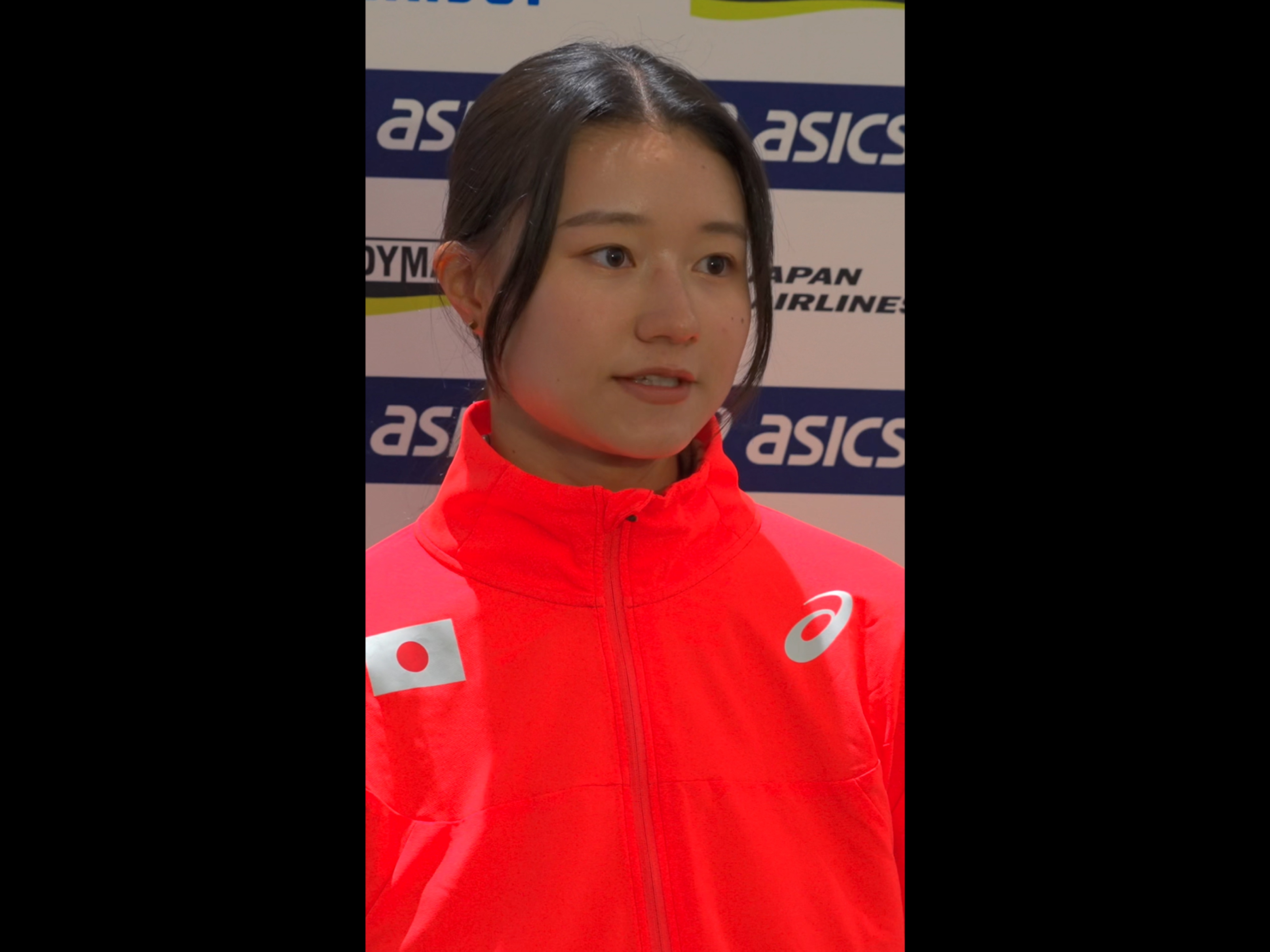 【南京2025世界室内陸上】女子60mハードル日本代表 田中佑美(富士通)が中国へ出発！