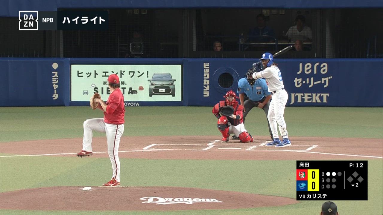 2024年8月28日 中日ドラゴンズvs.広島東洋カープ - プロ野球 - スポーツナビ