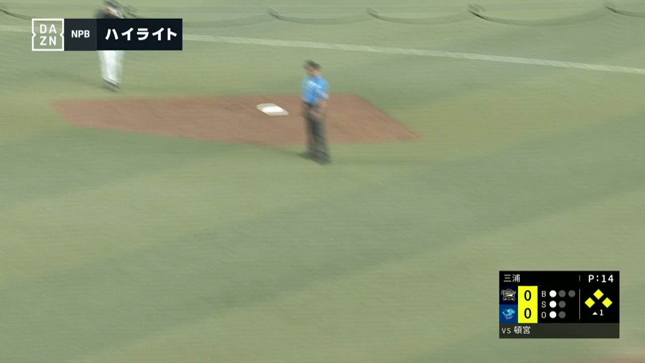 6/19 中日 vs オリックス  前半ハイライト