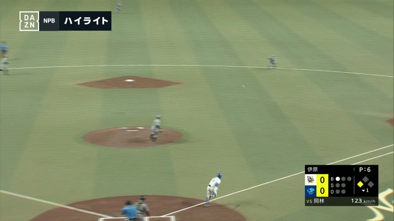8/7 中日 vs 阪神  ゲームハイライト