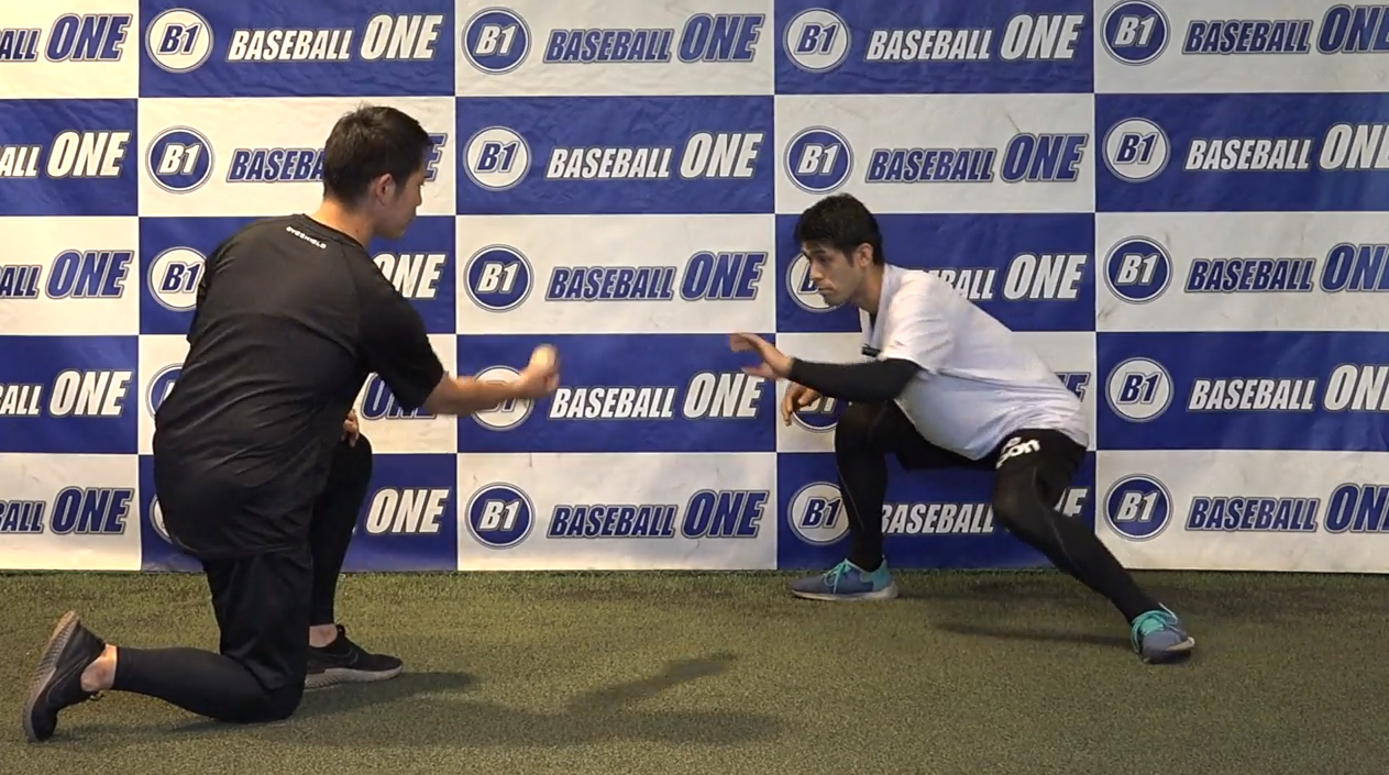 【野球練習メニュー】捕球時の股関節の運びを覚える練習方法（Sufu）