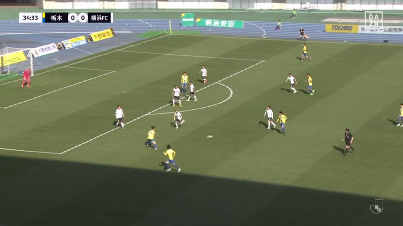 明治安田J2【第4節】栃木 vs 横浜FC ダイジェスト