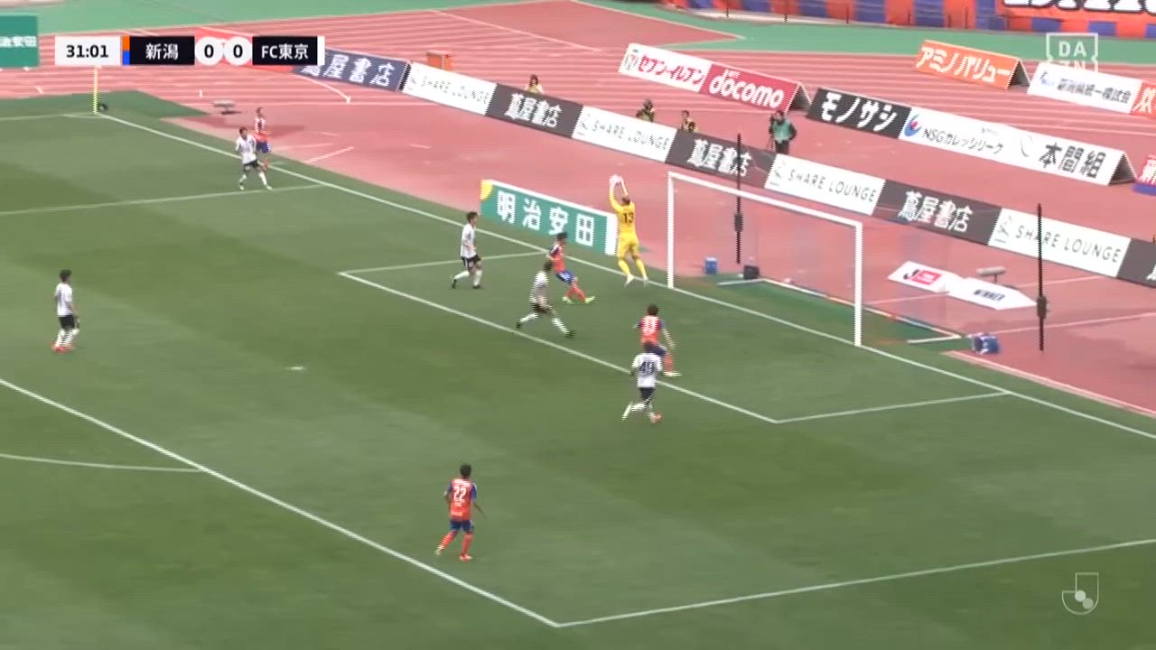 明治安田J1【第10節】新潟 vs FC東京 ダイジェスト